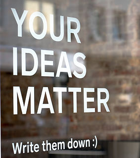 window Vinyl Shop Sign