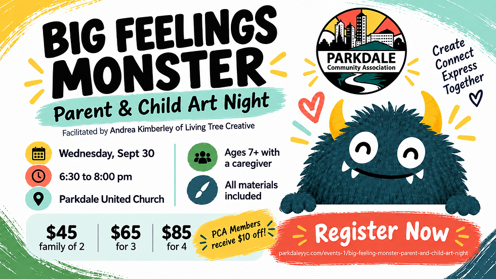 Big Feelings Monster Workshop