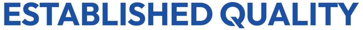 La Qualité Établie_Slogan Established Quality -Bleu.png