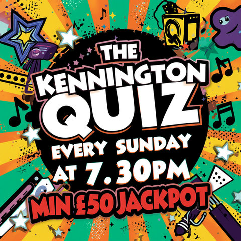 The Kennington Quiz Night - Sundays at 7.30pm