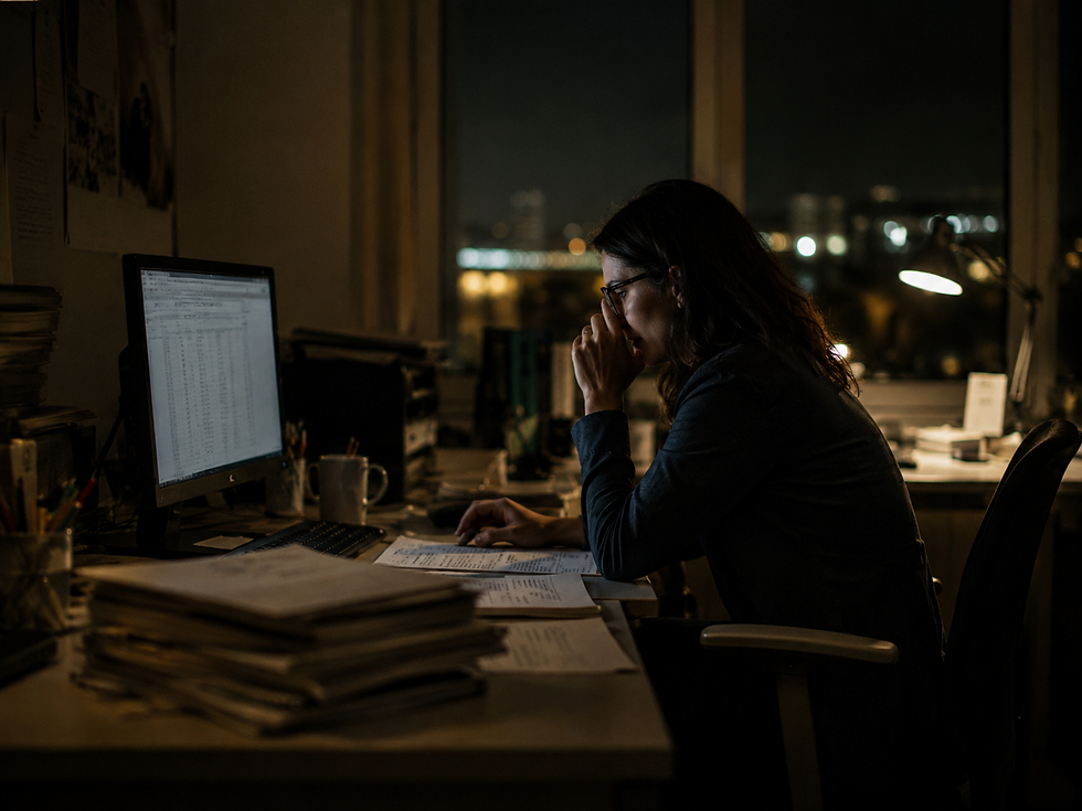 burn-out et perte de sens - cas client méthode AXION