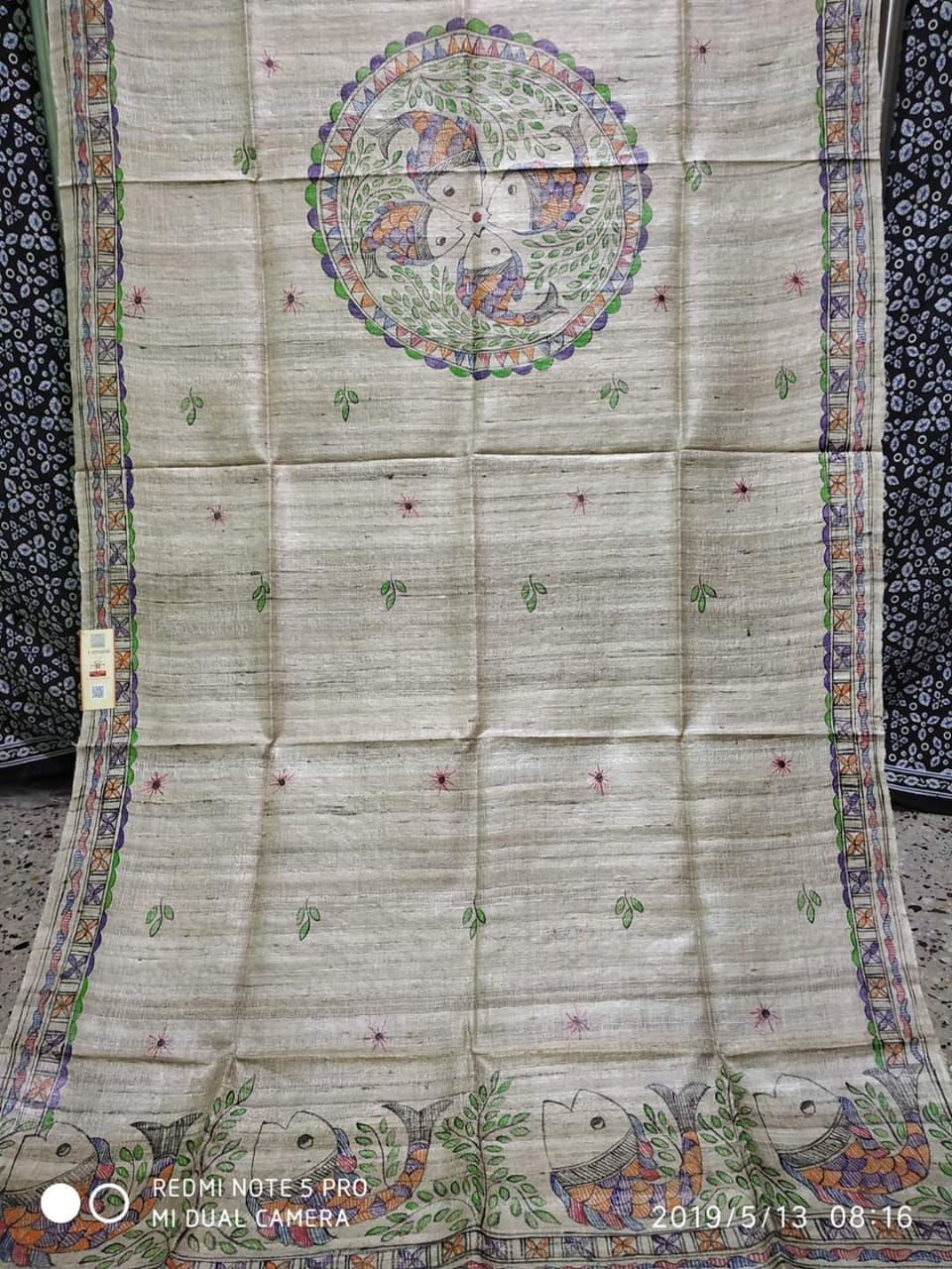 Pure Tussar Ghicha Dupatta (2.5 Mtrs)