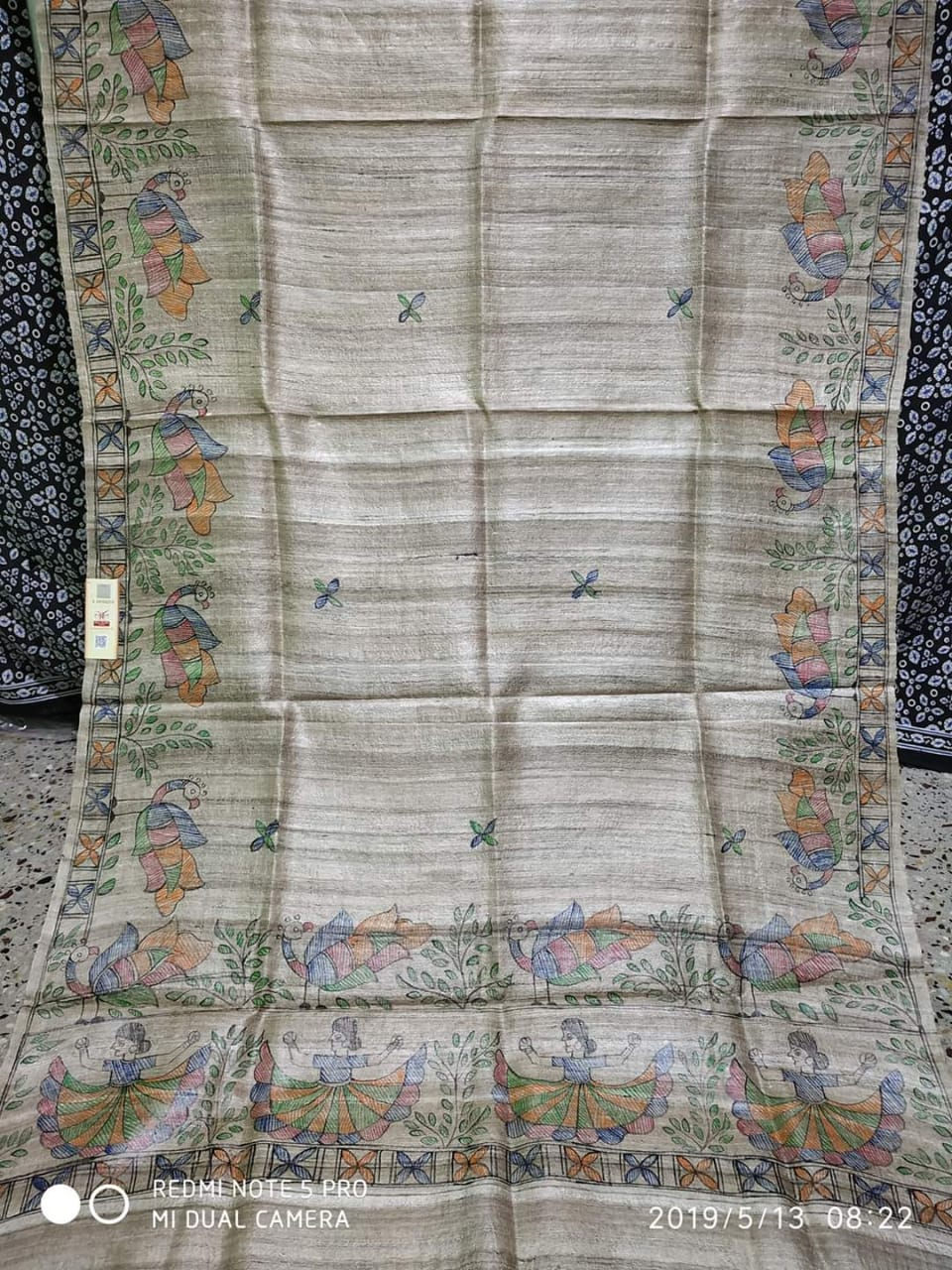 Pure Tussar Ghicha Dupatta (2.5 Mtrs)