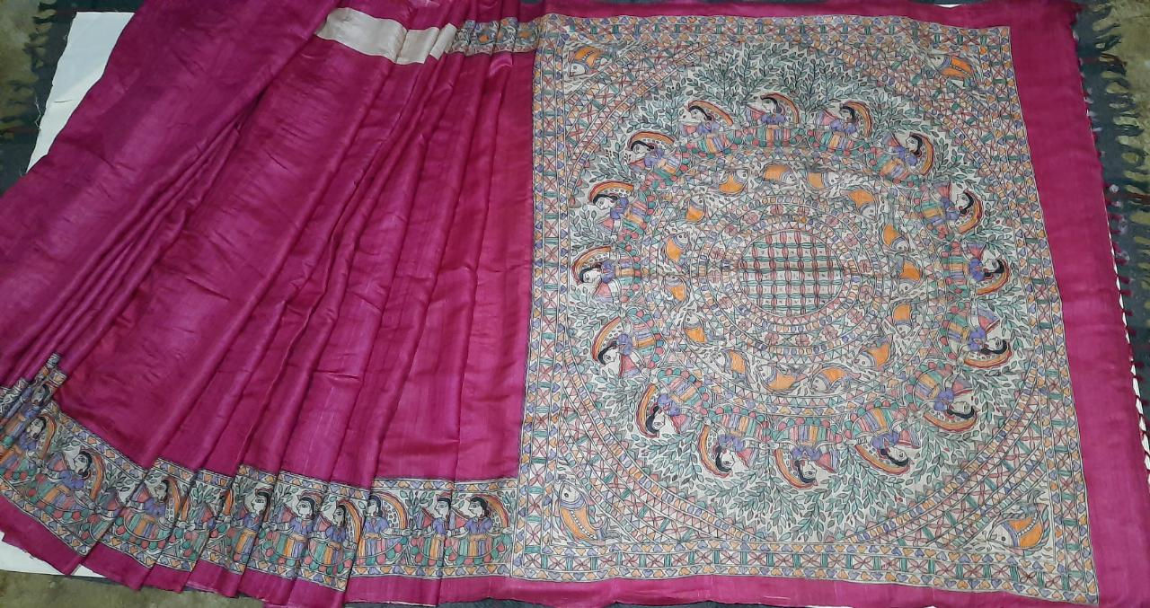 Tussar Silk Saree