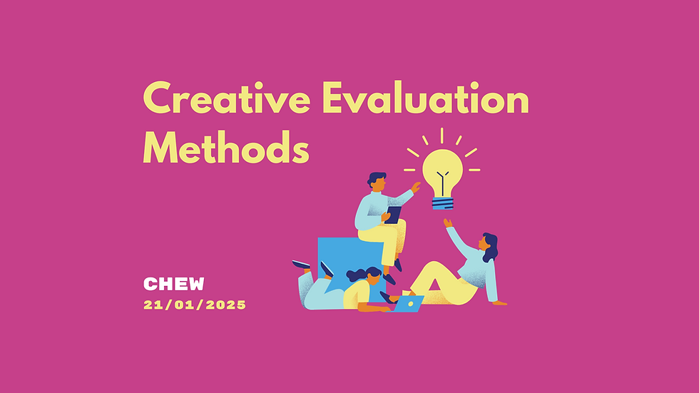 Creative Evaluation Methods