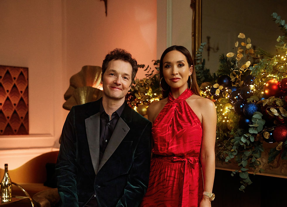 The Nation's Favourite Christmas Carols on Christmas Day,10.30am - hosted by Chris Addison & Myleene Klass