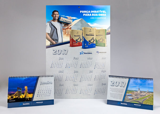 Calendários Cimento Nacional
