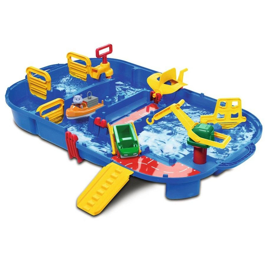 Colourful water play table