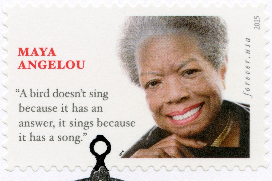 Maya Angelou Stamp