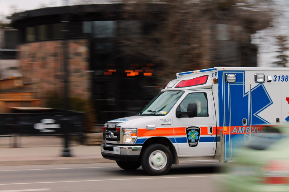 Ambulances during the pandemic