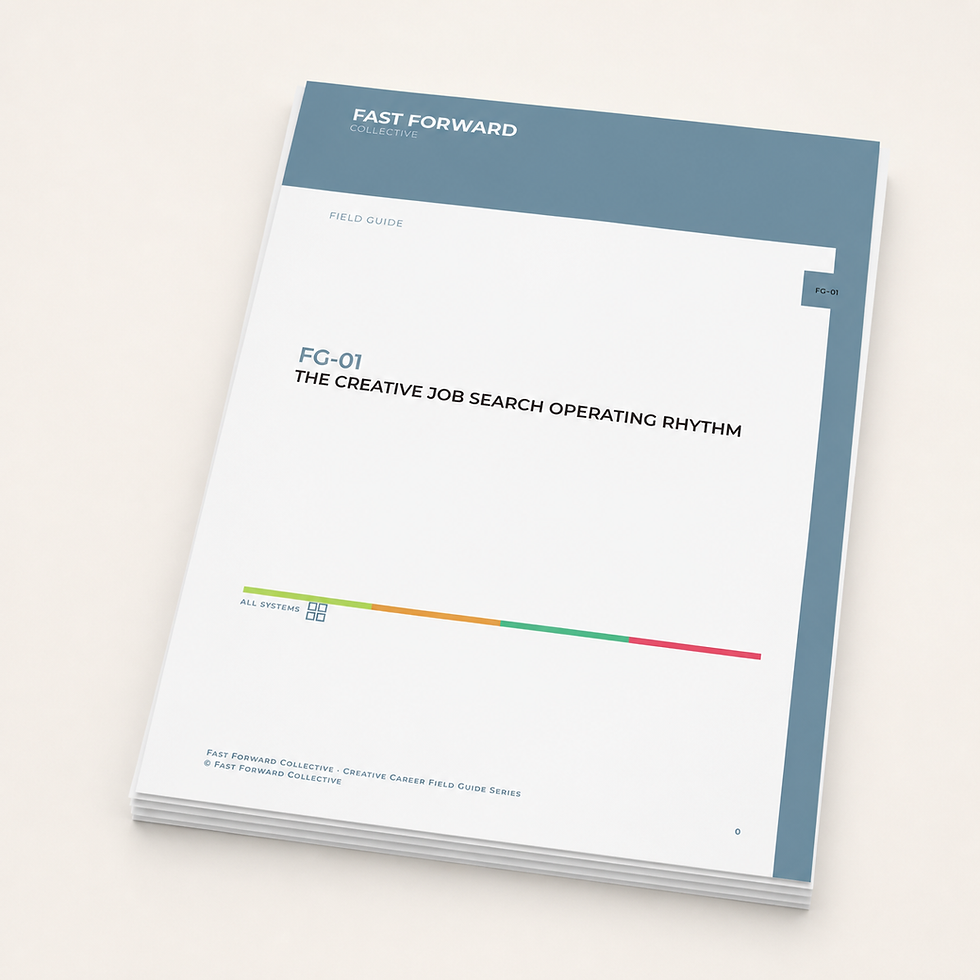 The Creative Job Search Operating System Field Guide