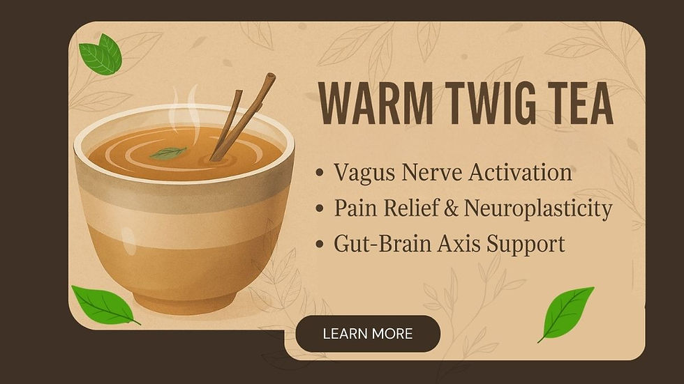 🍵 Sip Your Way to Serenity: The Calming Power of Warm Twig Tea