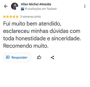Depoimento de Clientes