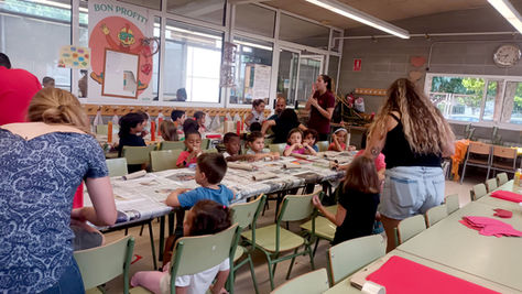 Més d’un centenar d’infants participen en els tallers de l’Aquelarret fins divendres a Cervera