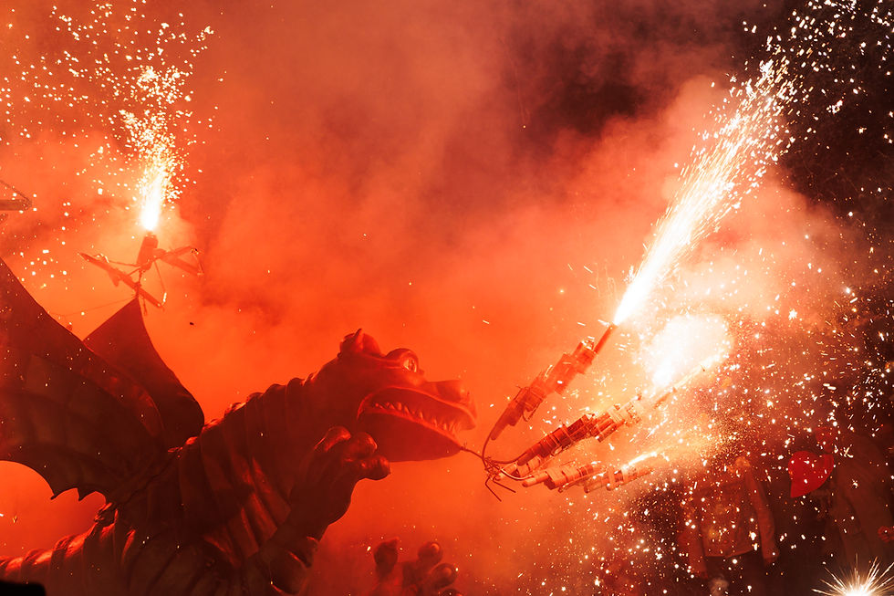 Bans sobre restriccions de trànsit, informació comercial, correfocs i recomanacions de seguretat per l’Aquelarre