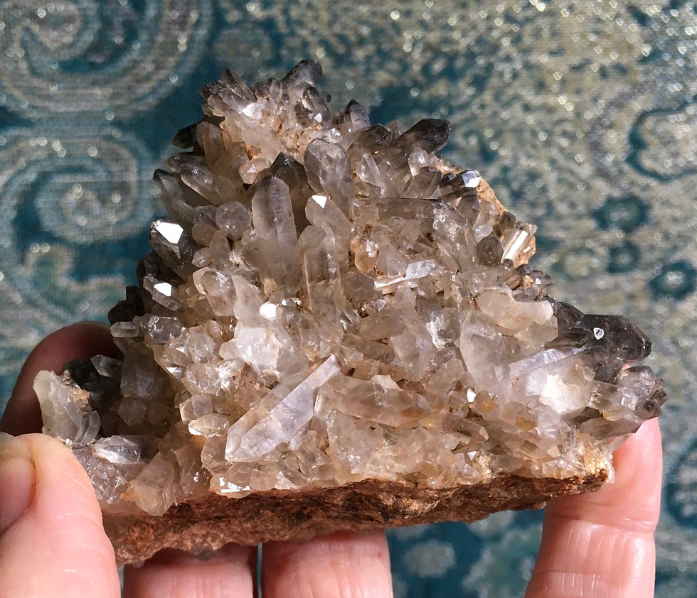 Thumbnail: Smokey Quartz Cluster 