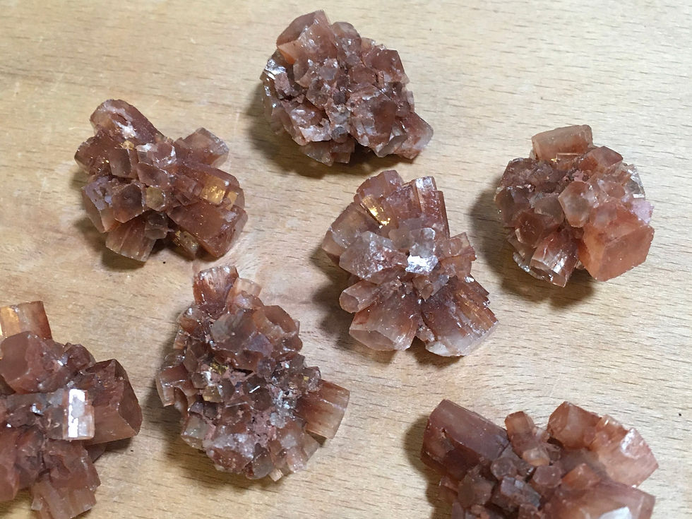 Thumbnail: Aragonite Star Cluster