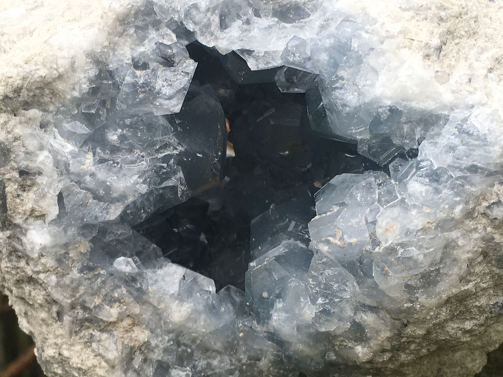 Thumbnail: Celestite Geode