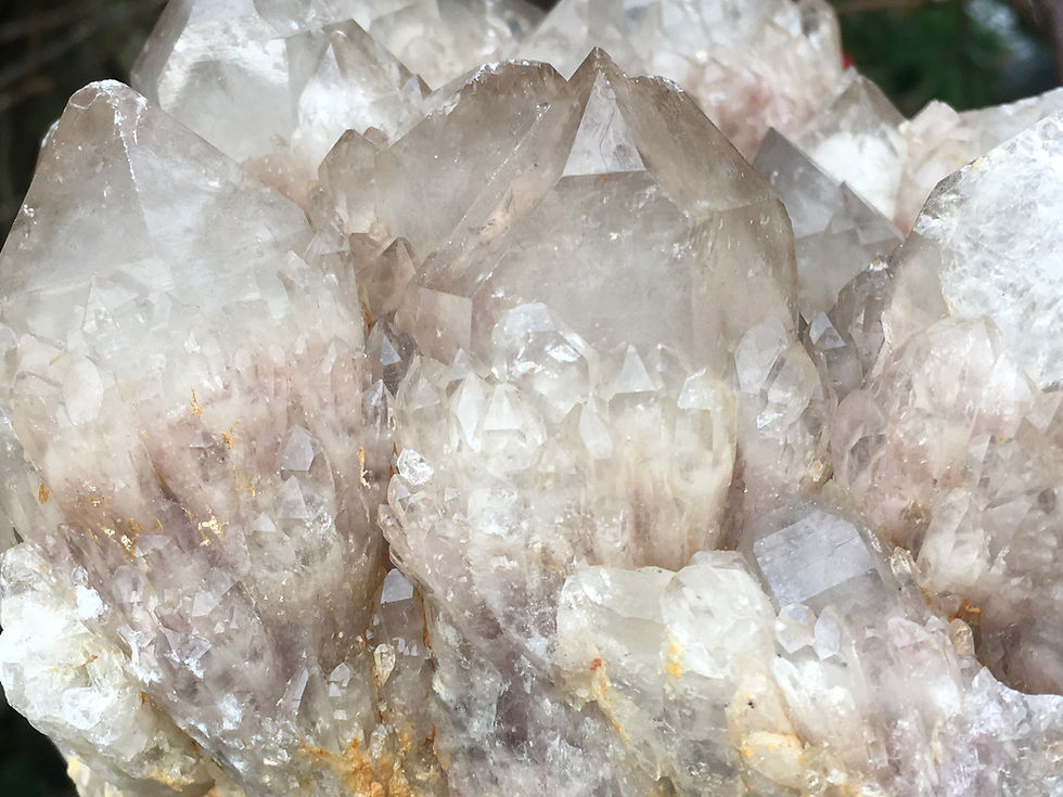Thumbnail: Natural Citrine kundalini Quartz Cluster