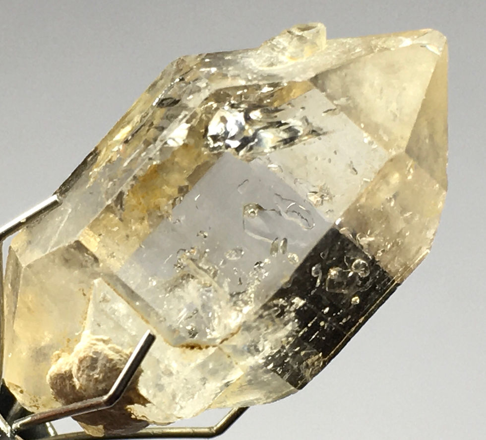 Thumbnail: Smokey Brandberg Quartz Double Terminated