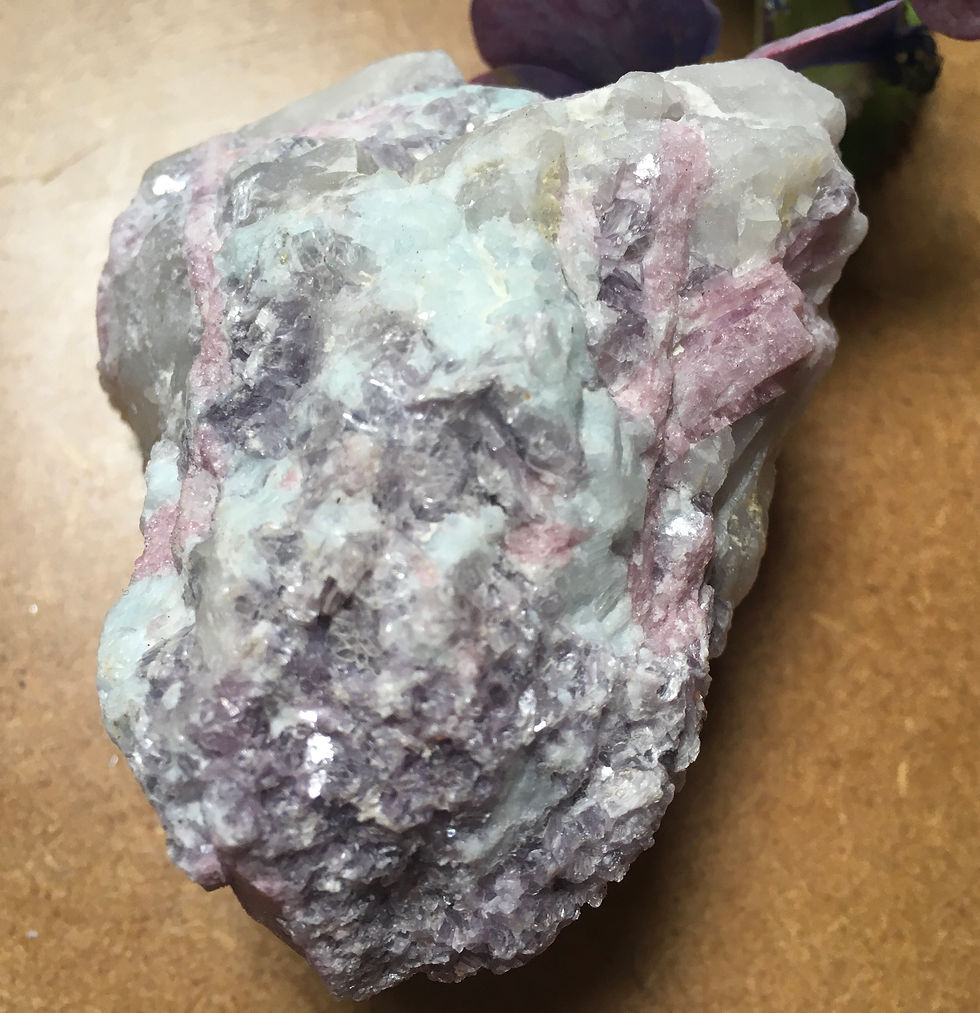 Thumbnail: Rubellite/Lepidolite/Quartz