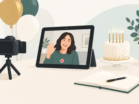 Milestone Birthday Video Guestbook Guide