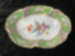 Antique Nymphenburg Germany Reticulated Porcelain Serving Bowl with Embossments
