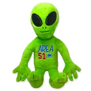 9.5" Area 51 Alien Plush Toy | area-51 9.5" Area 51 Alien Plush Toy | area-51