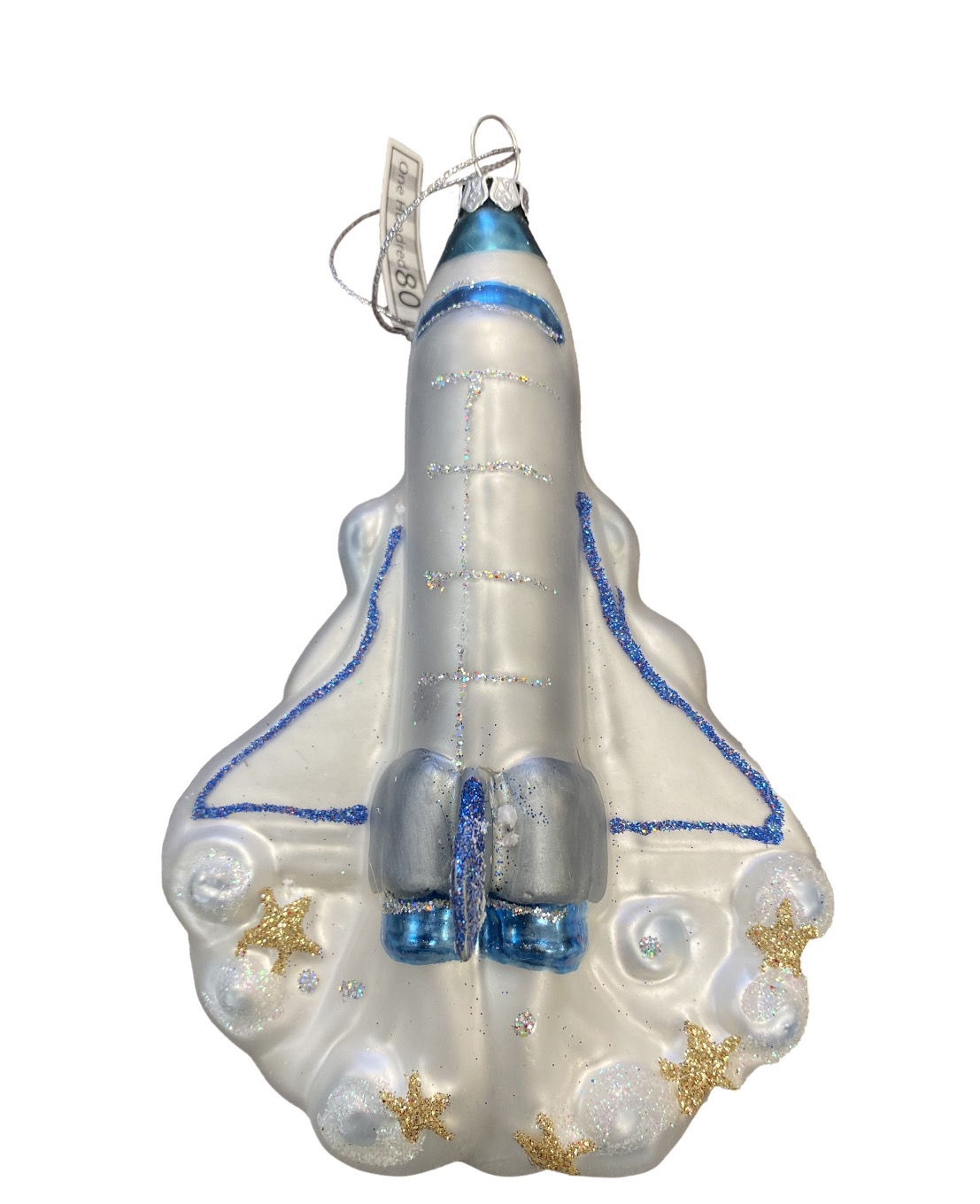 Space shuttle Christmas ornament 