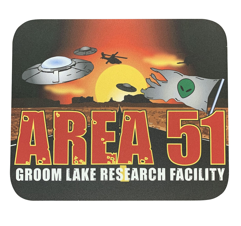Groom Lake Mouse Pad