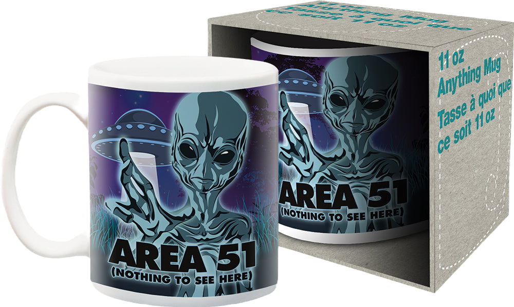 Area 51 Nothing To See Here 11oz Mug