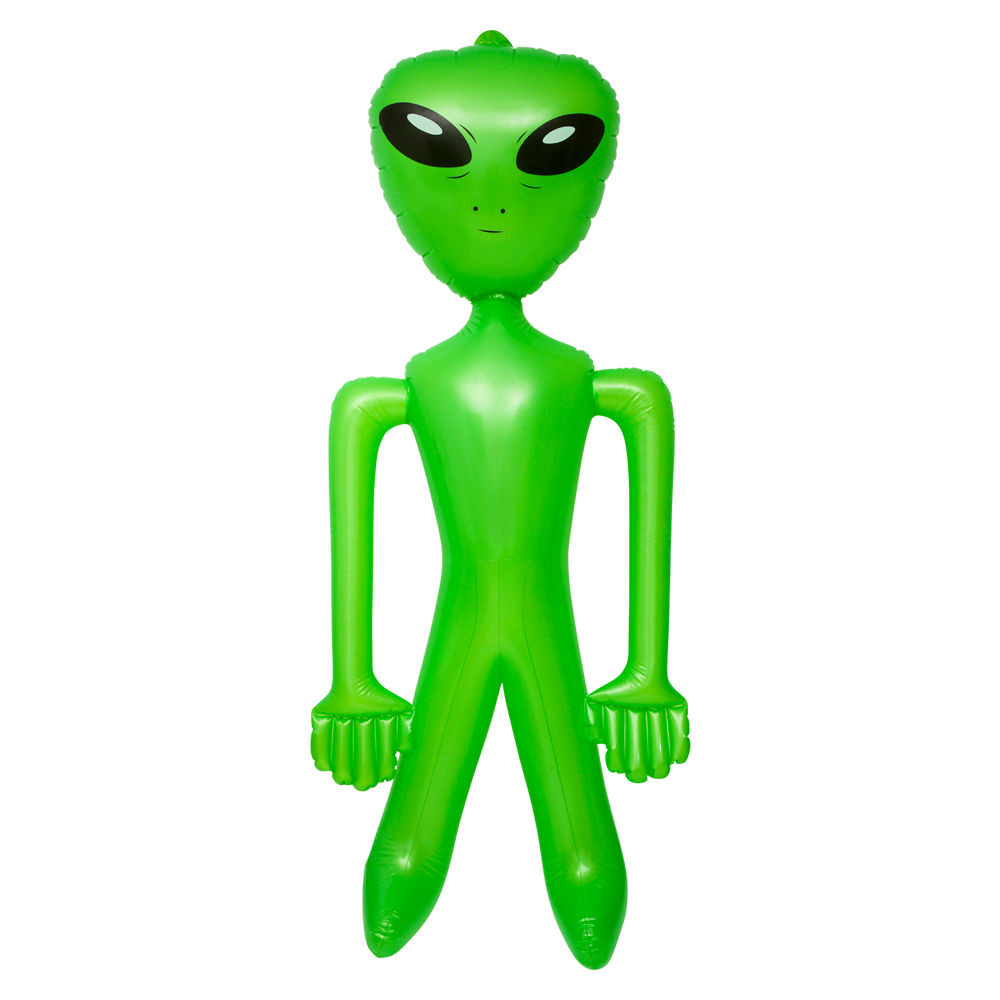 8 Foot Jumbo Green Alien Inflateable