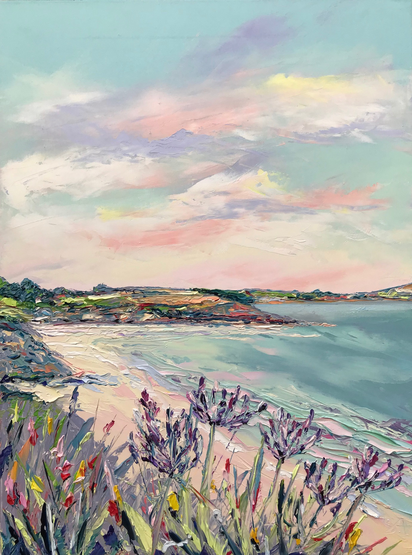 'Agapanthus by the Sea'