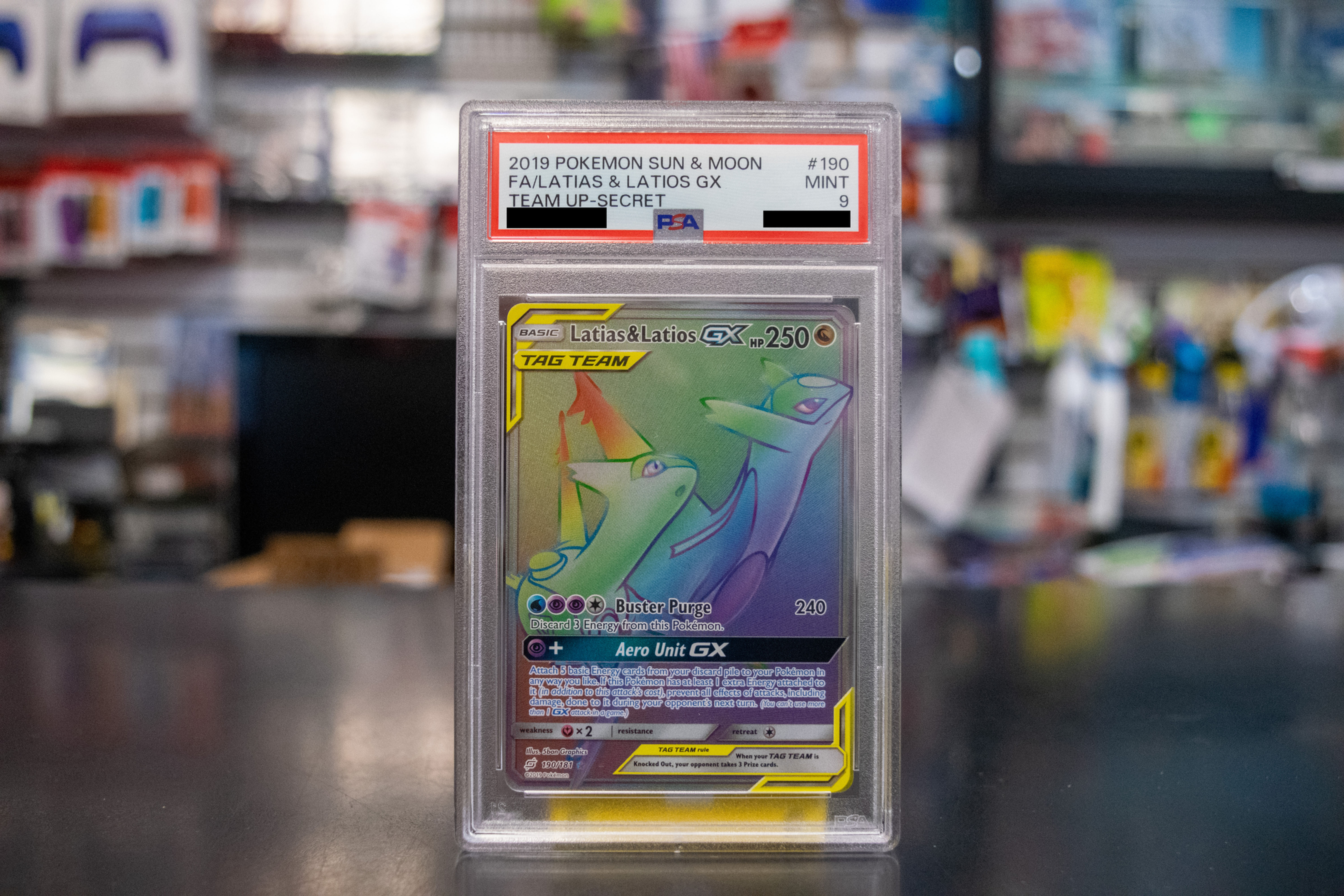 Latias & Latios GX 190/181 [PSA 9]