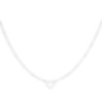 Stainless steel ketting Anna zilverkleur RVS