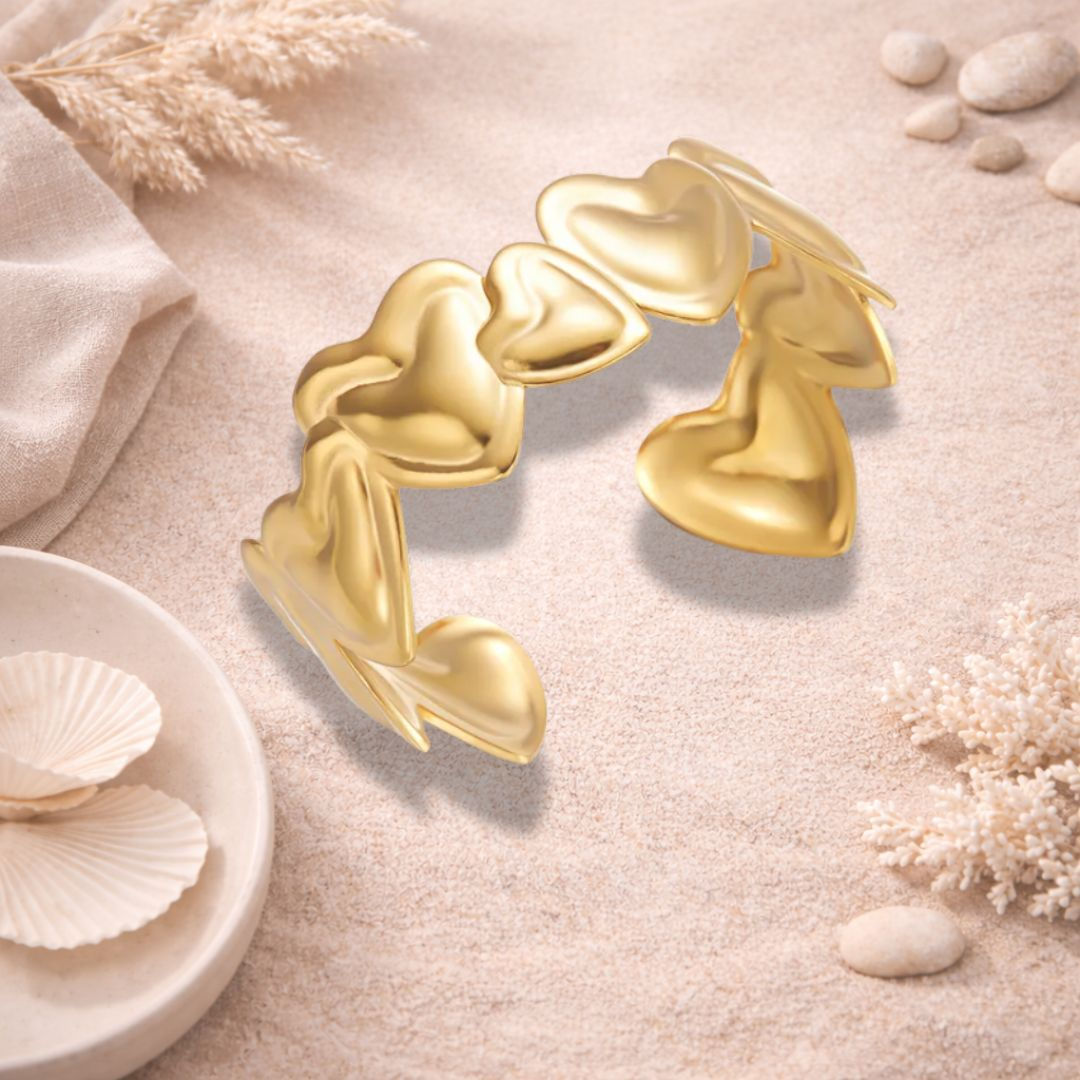 New York - Armband - Stainless Steel – Goudkleur