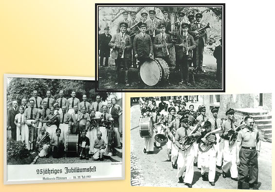 Sammlung alter Gruppenbilder