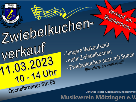 Zwiebelkuchenverkauf