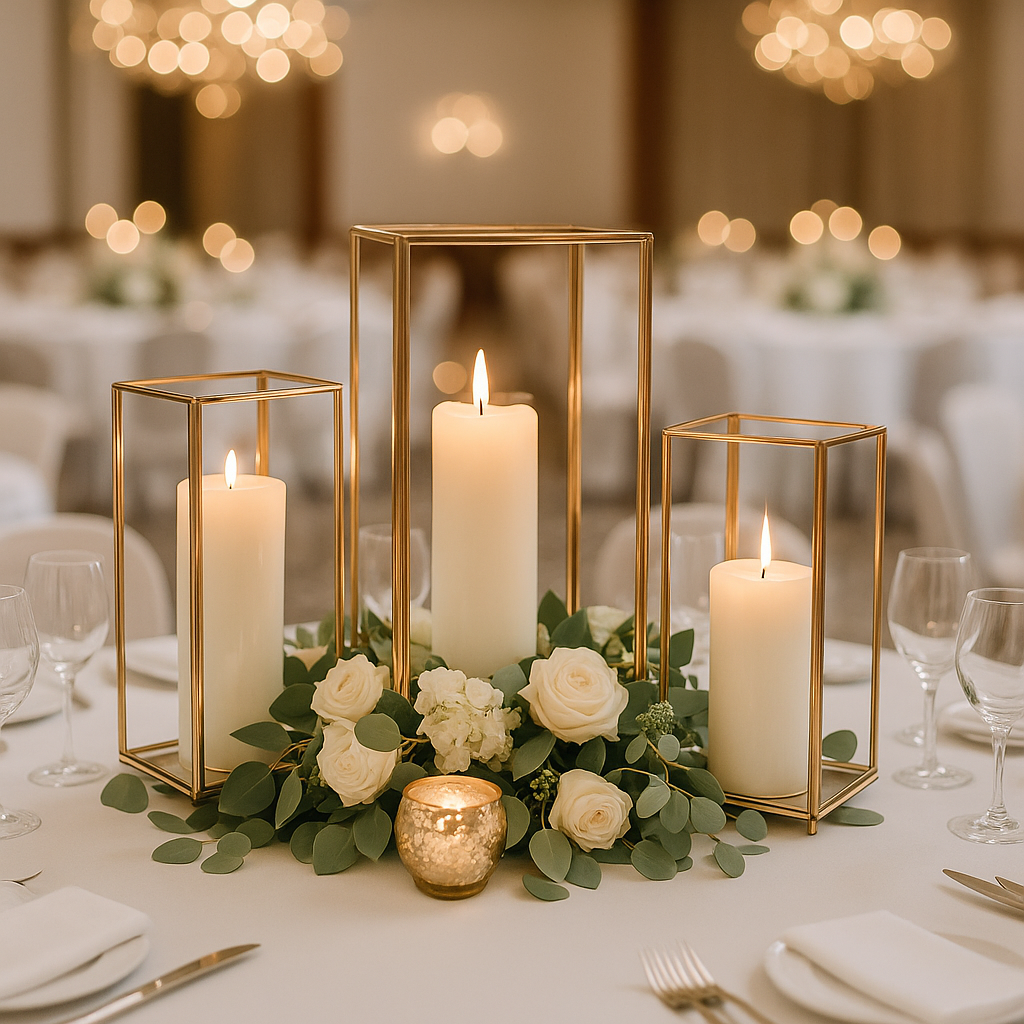 With Fresh Ivory Florals & Eucalyptus