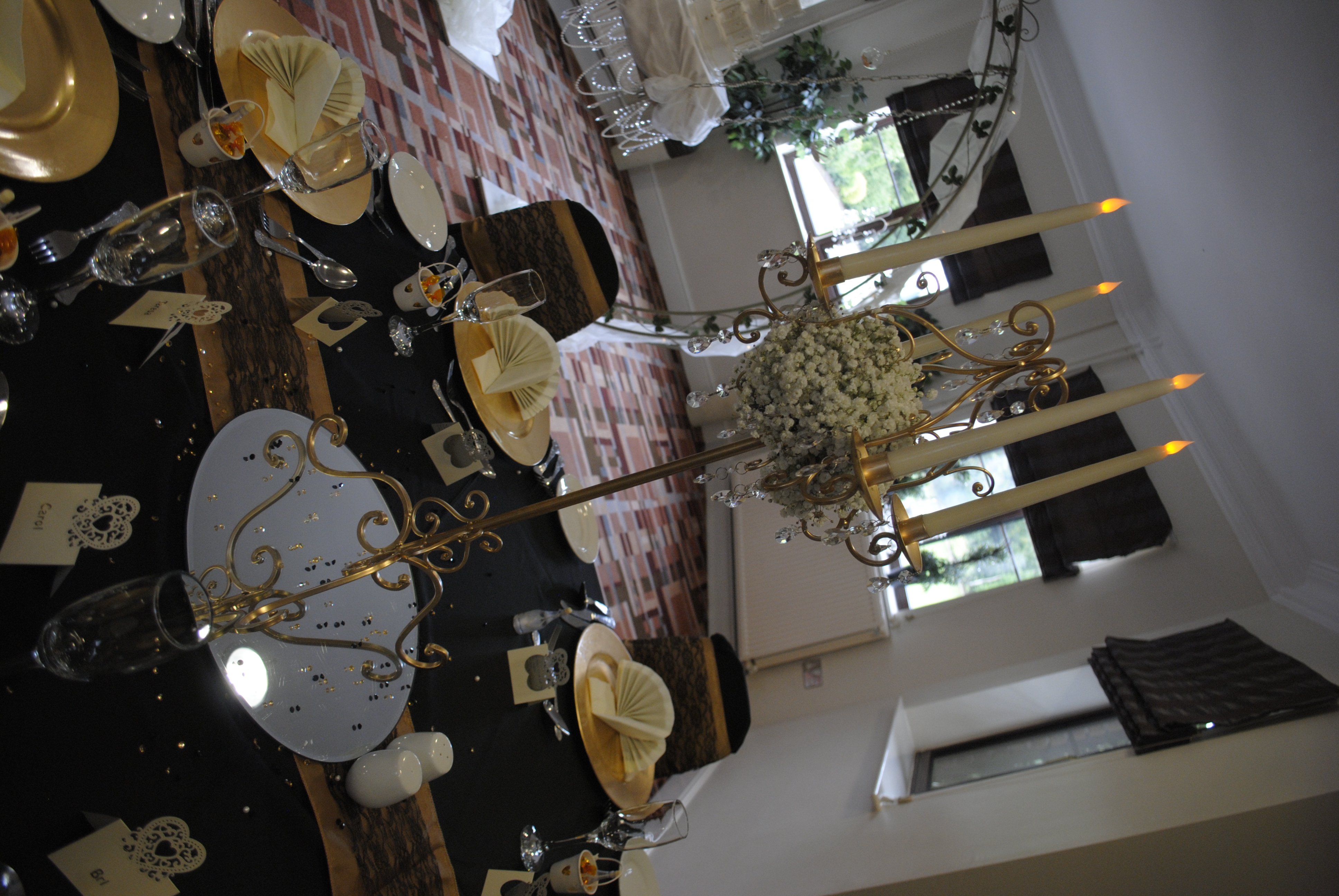 Gold Candelabra