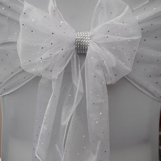 Silver Diamante Wrap