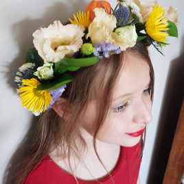 Fresh Floral Flower Crown