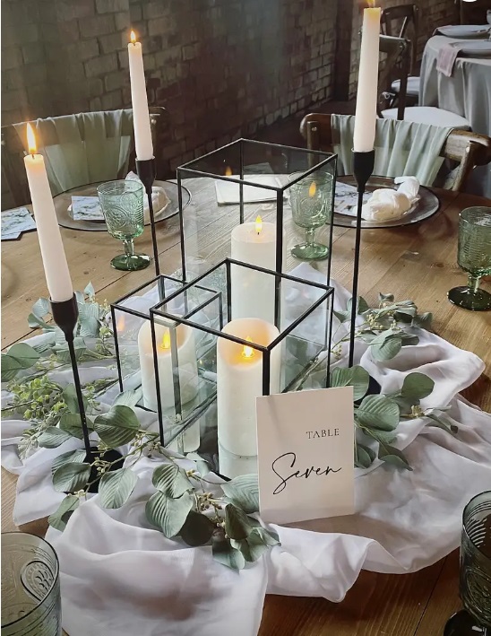 With Artificial Greenery Sprigs