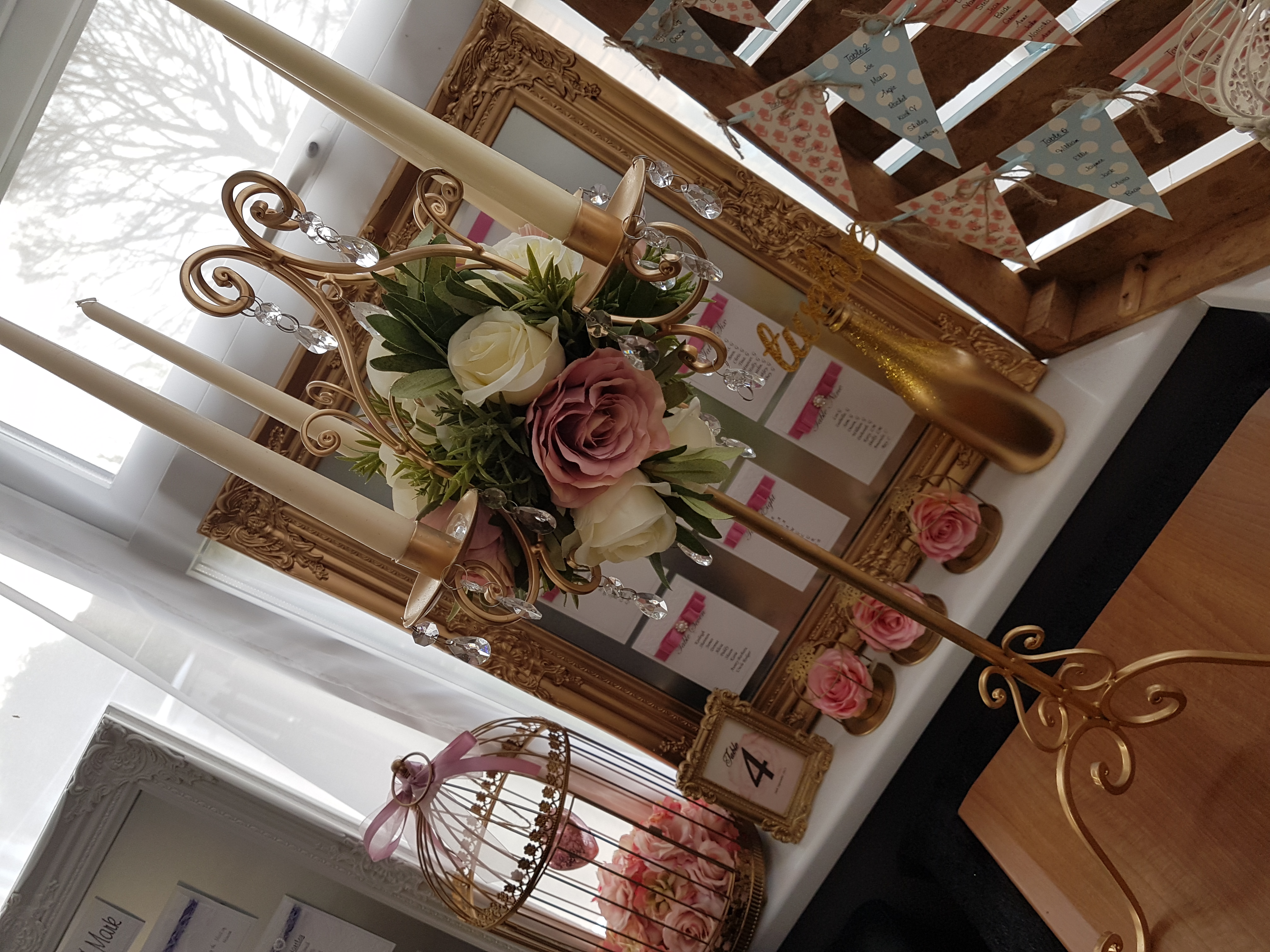 Gold Candelabra