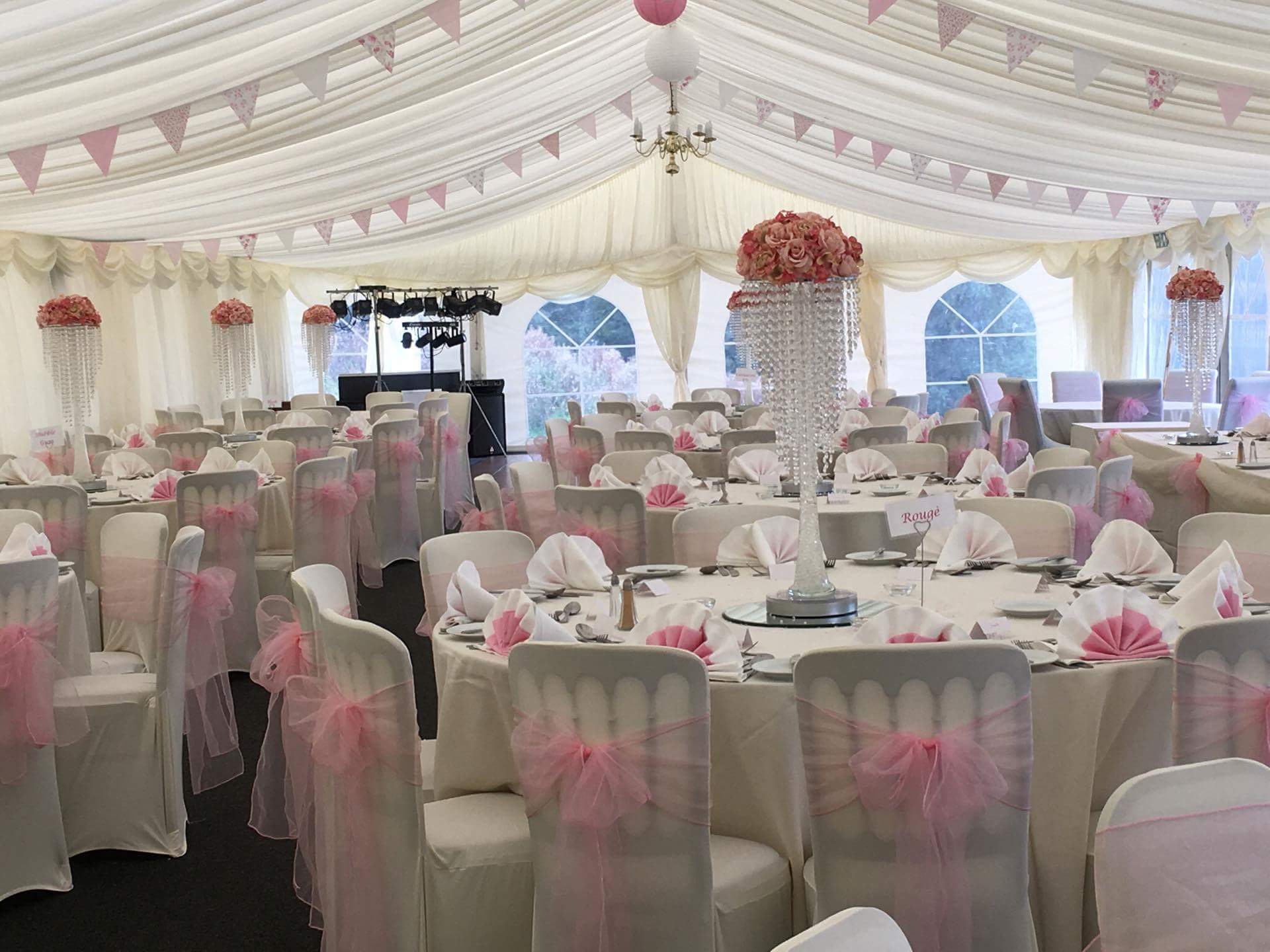 With Artificial Mixed Pink Rose Dome