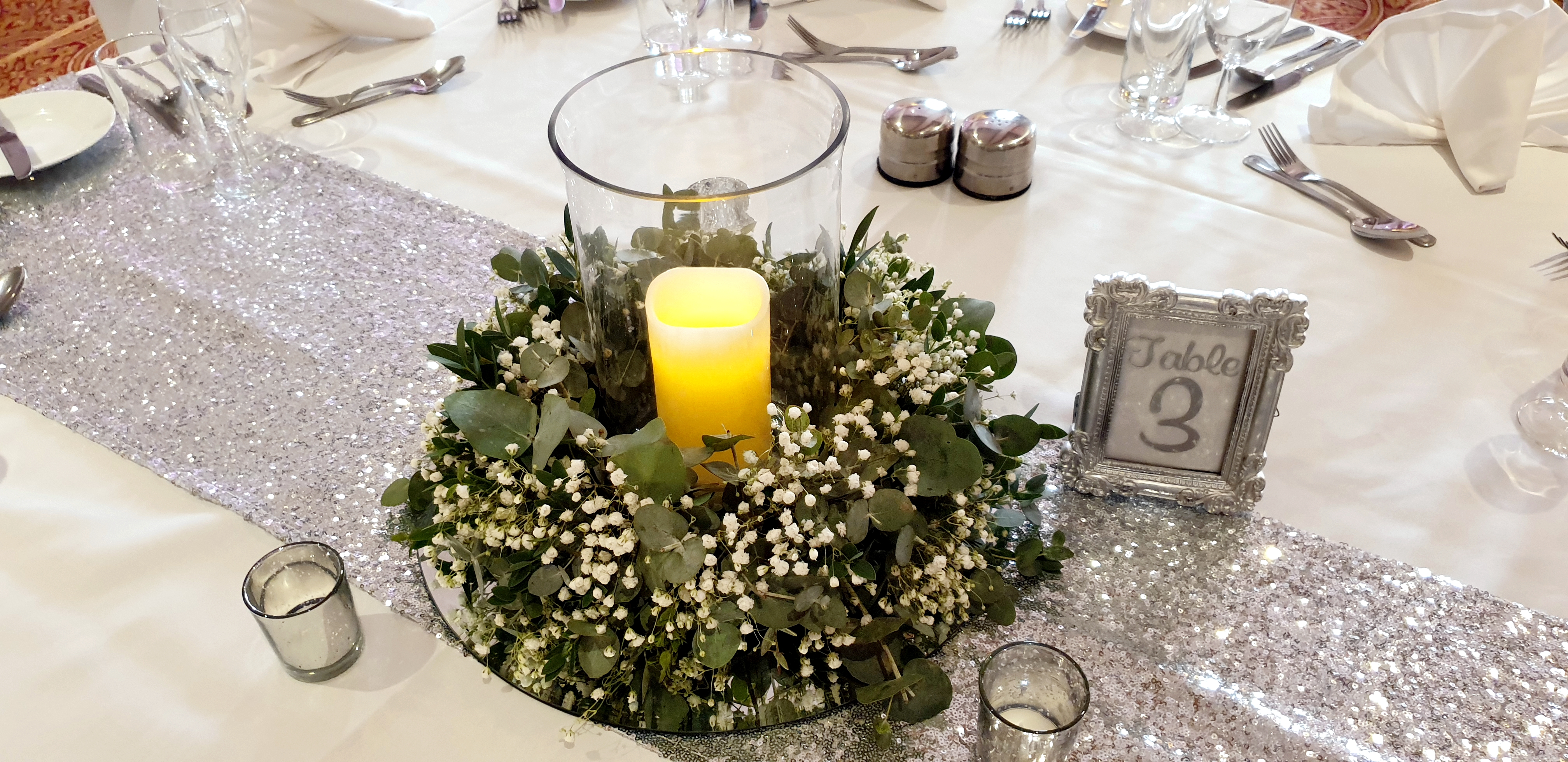 With Fresh Eucalyptus & Gyp