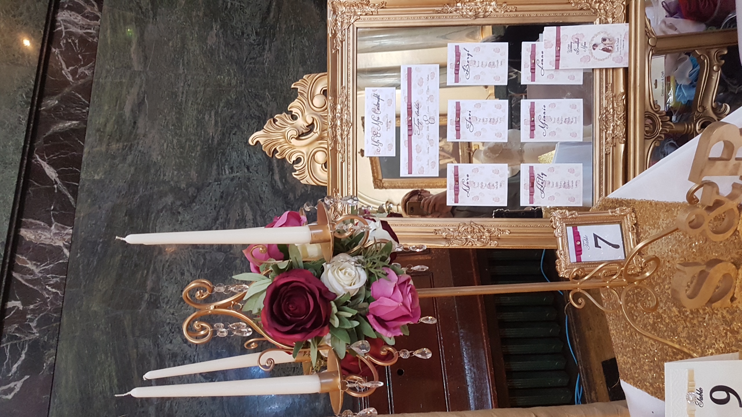 Gold Candelabra
