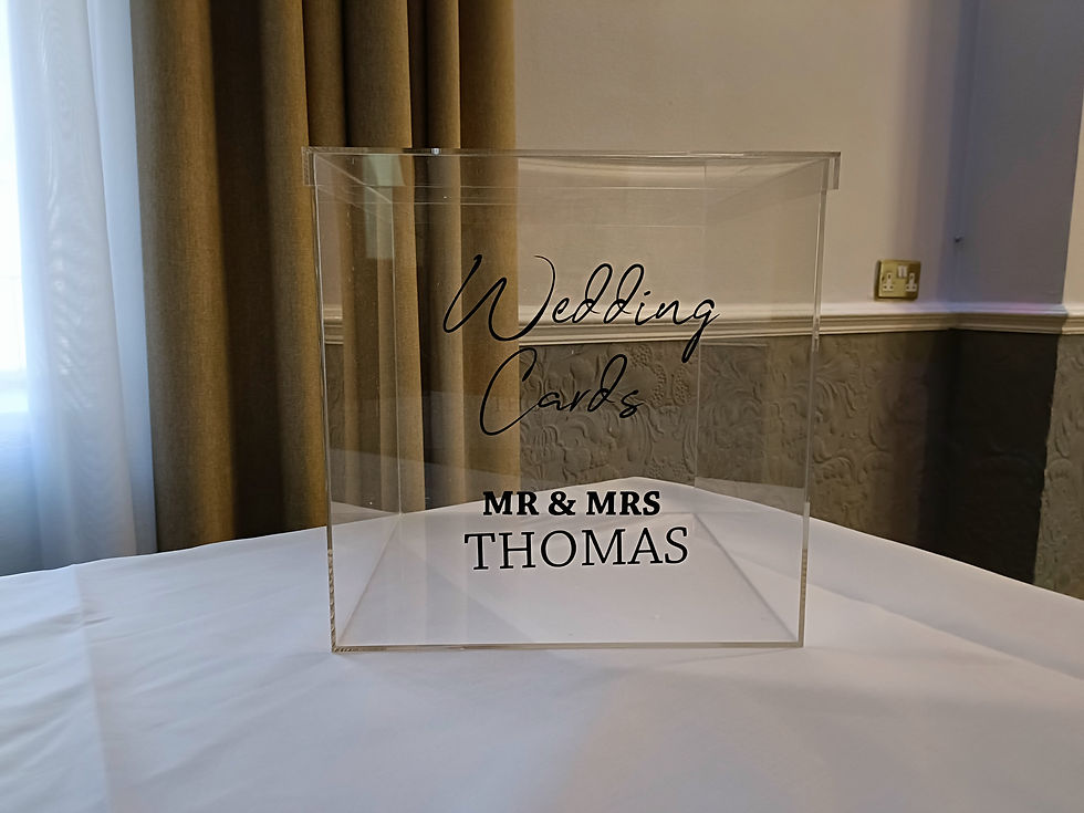 Acrylic Post Box