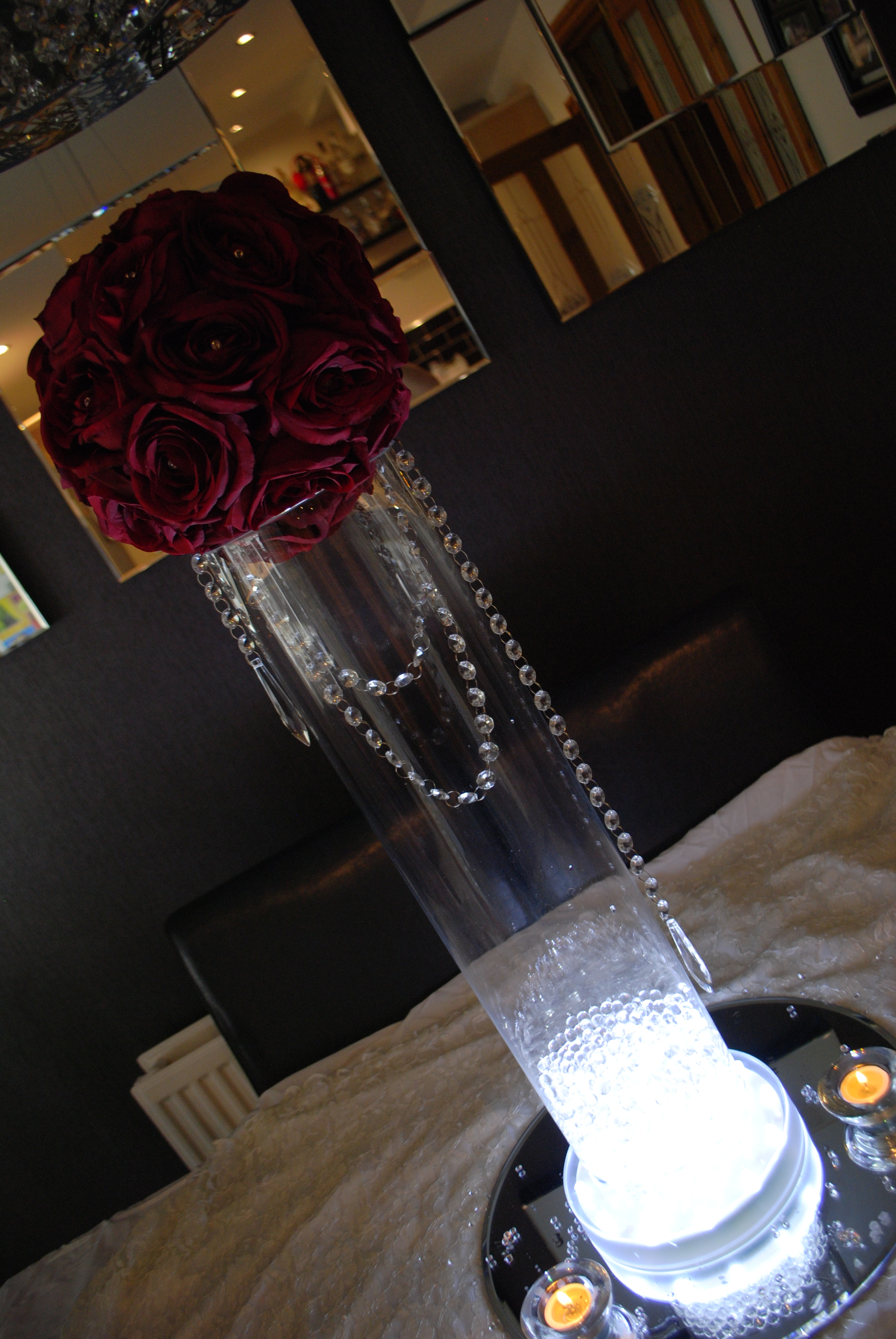 Tall Cylinder Vase