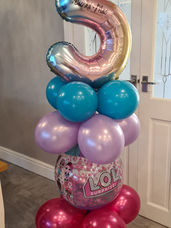 Pastel Rainbow 5 Orbz Tower